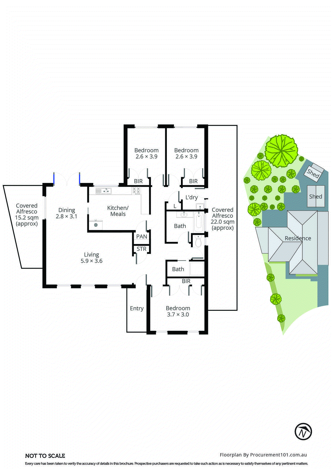 7 Parramatta Crescent, Noble Park VIC 3174 - Floorplan