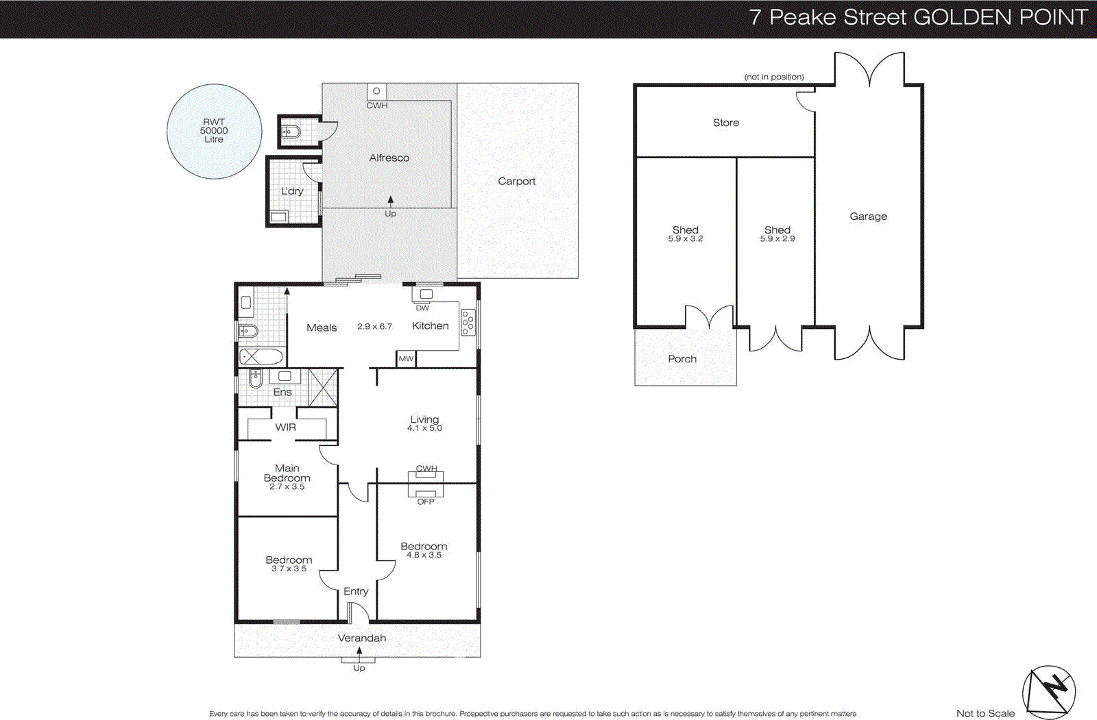 7 Peake Street, Golden Point VIC 3350 - Floorplan