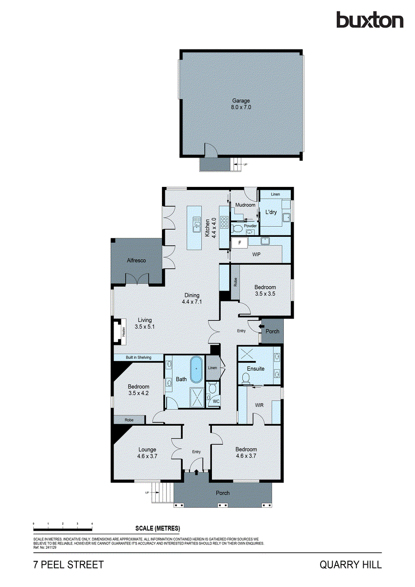7 Peel Street, Quarry Hill VIC 3550 - Floorplan