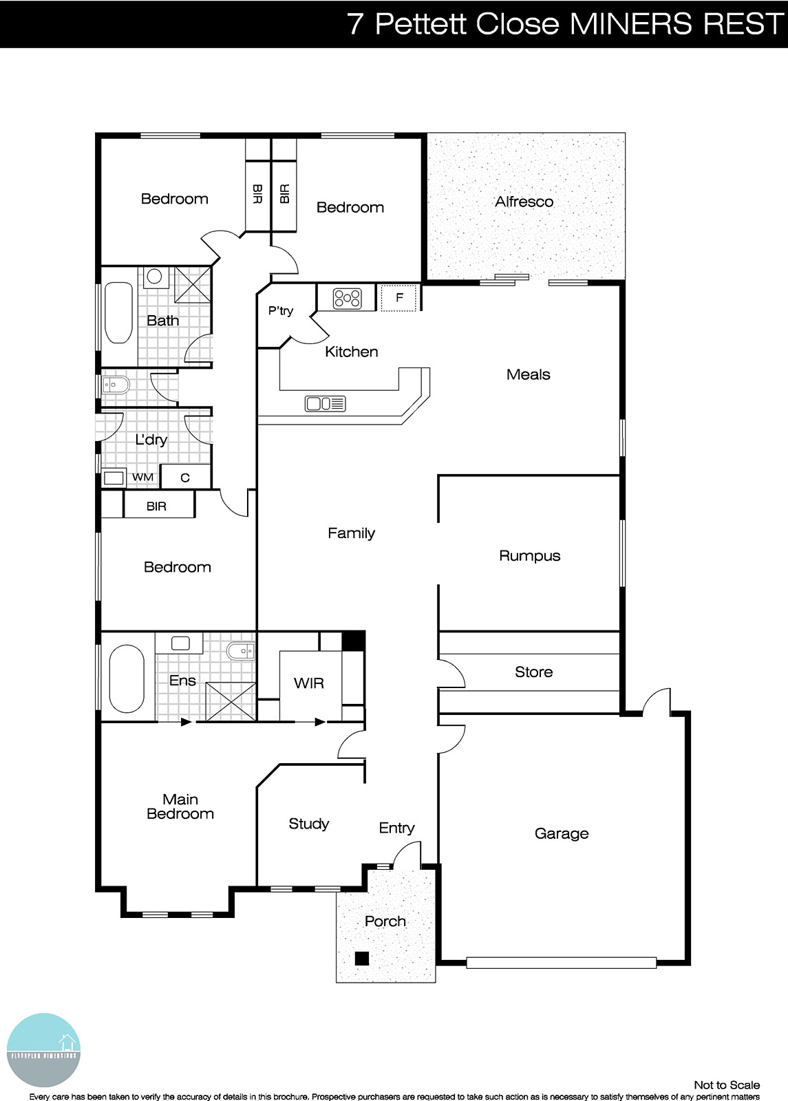 7 Pettett Close, Miners Rest VIC 3352 - Floorplan