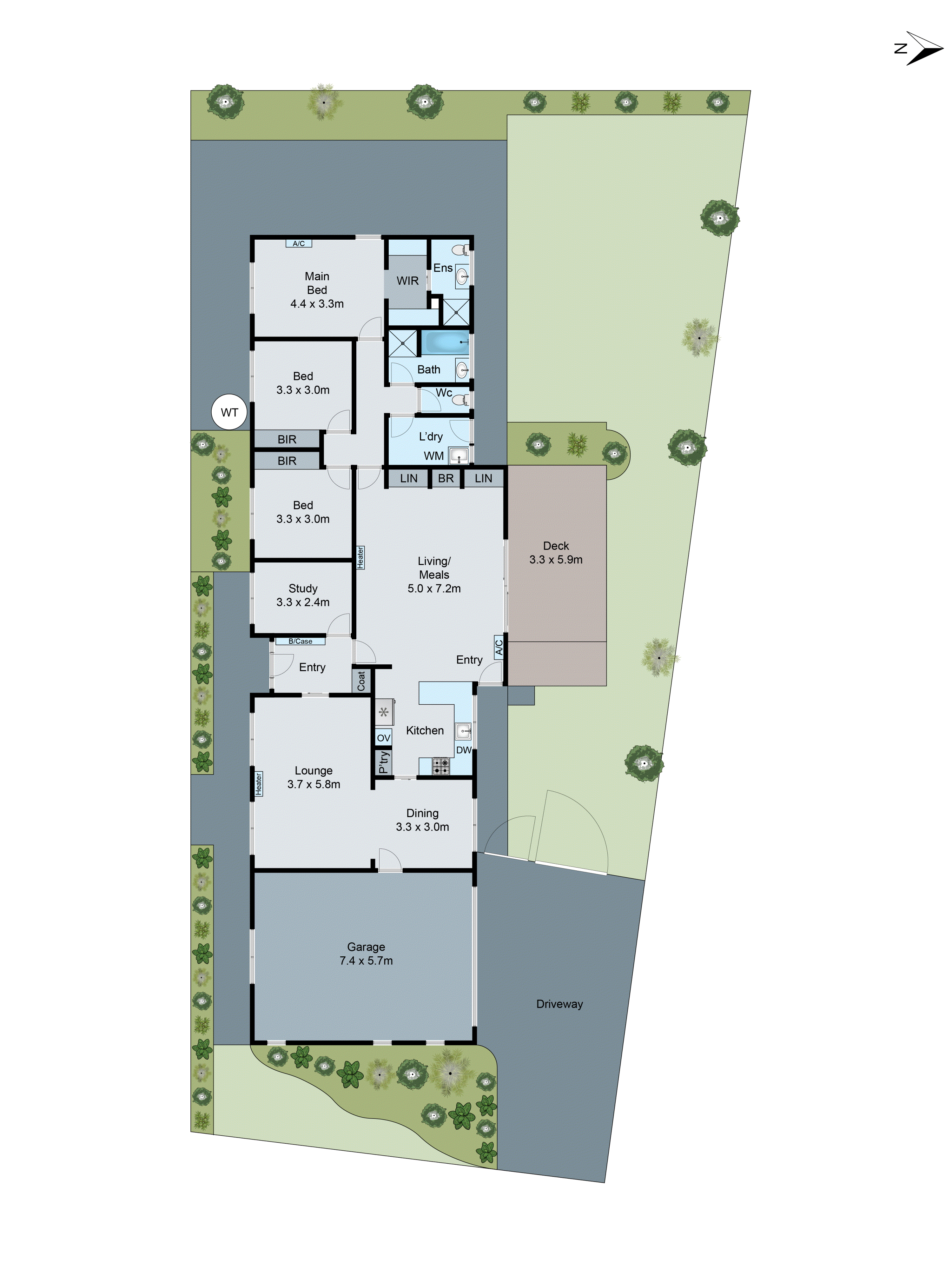 7 Pinoak Court, Highton VIC 3216 - Floorplan