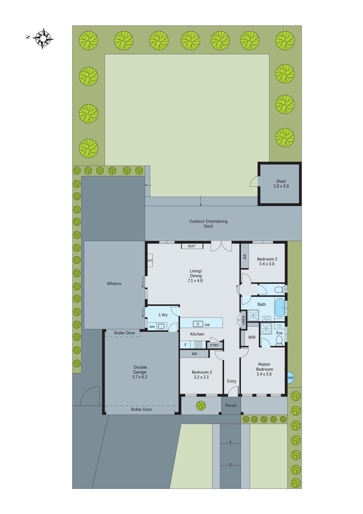 7 Pollard Drive, LEOPOLD VIC 3224 - Floorplan