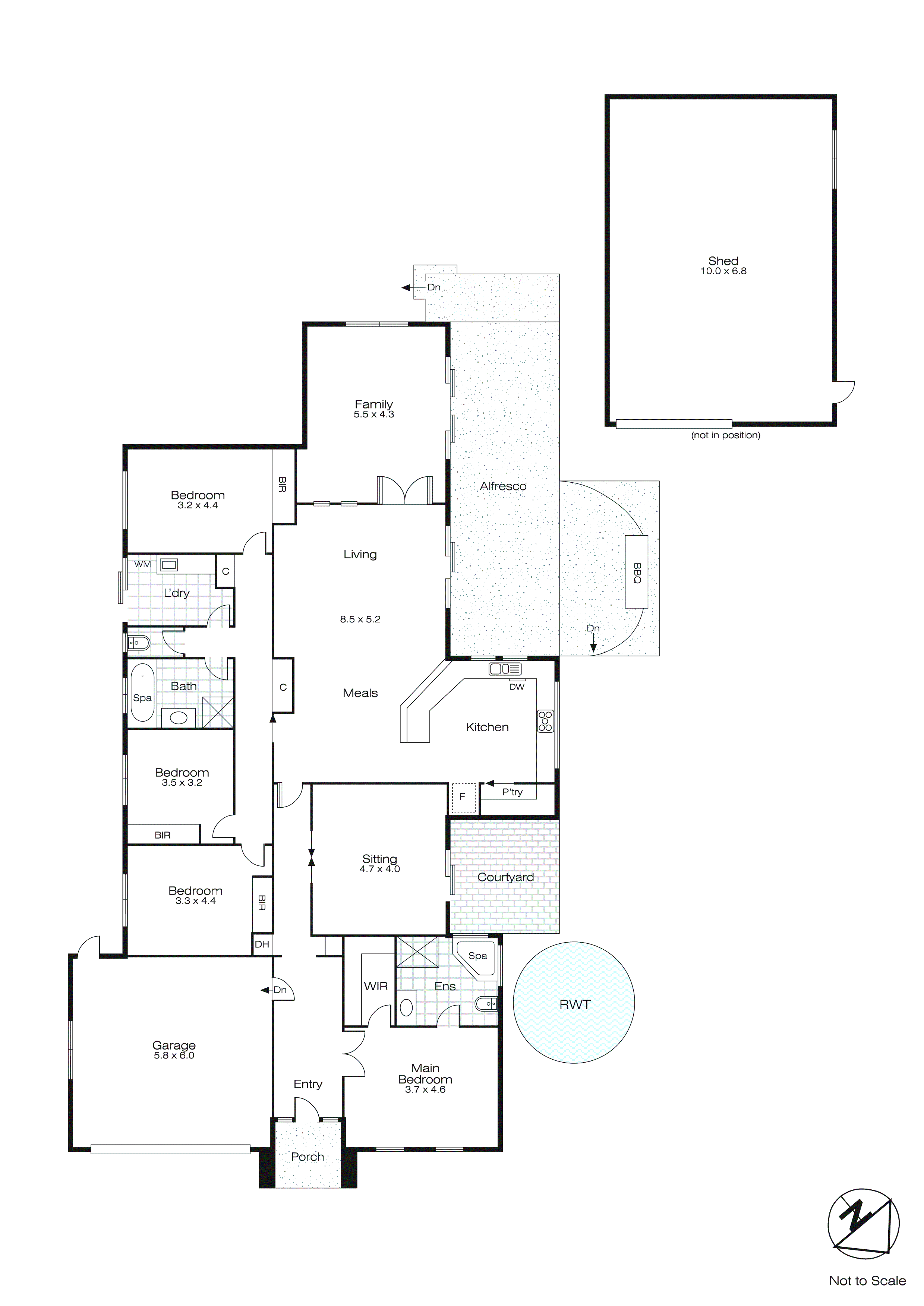 7 Polwarth Court, Alfredton VIC 3350 - Floorplan