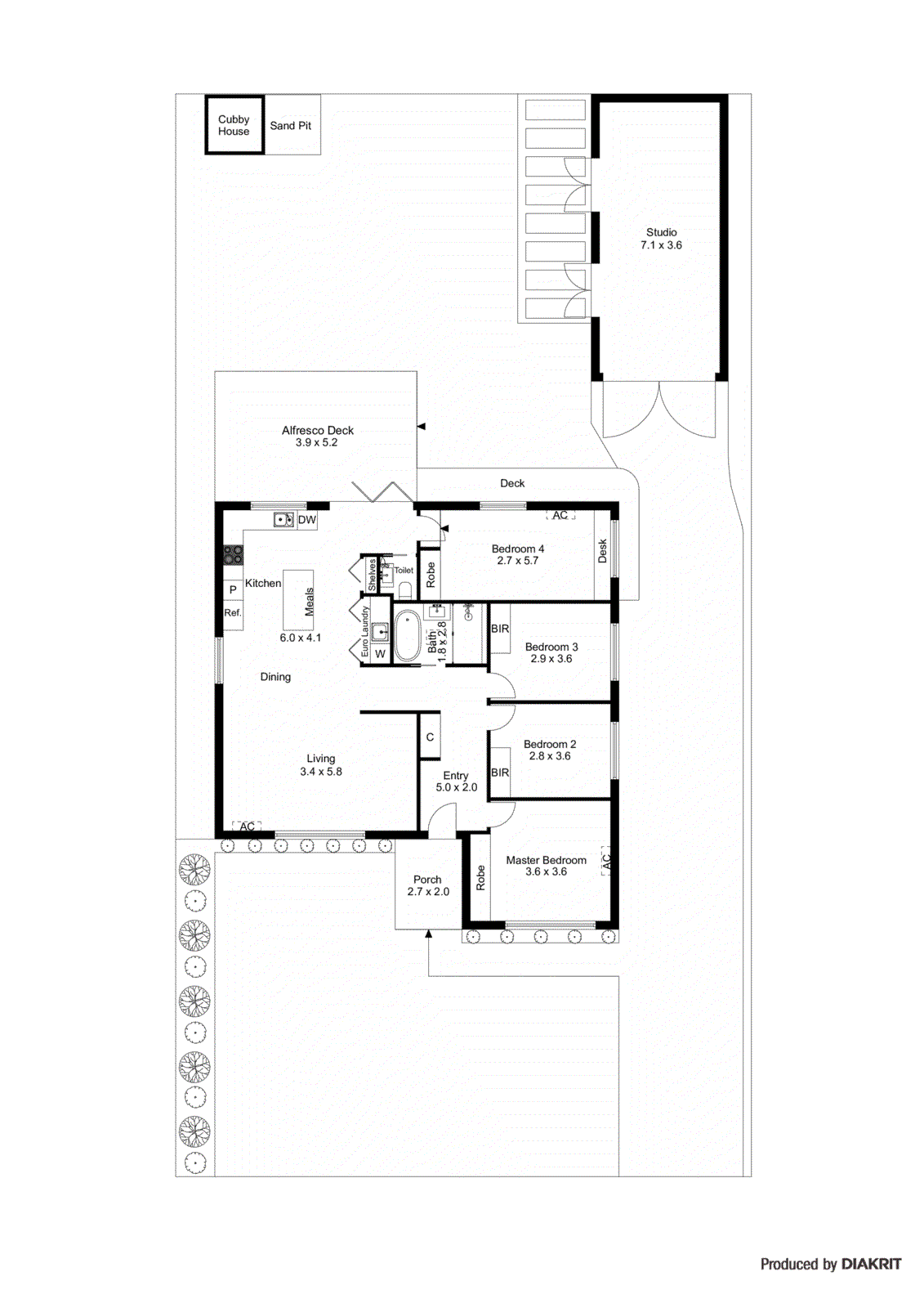 7 Poulson Street, Carrum VIC 3197 - Floorplan