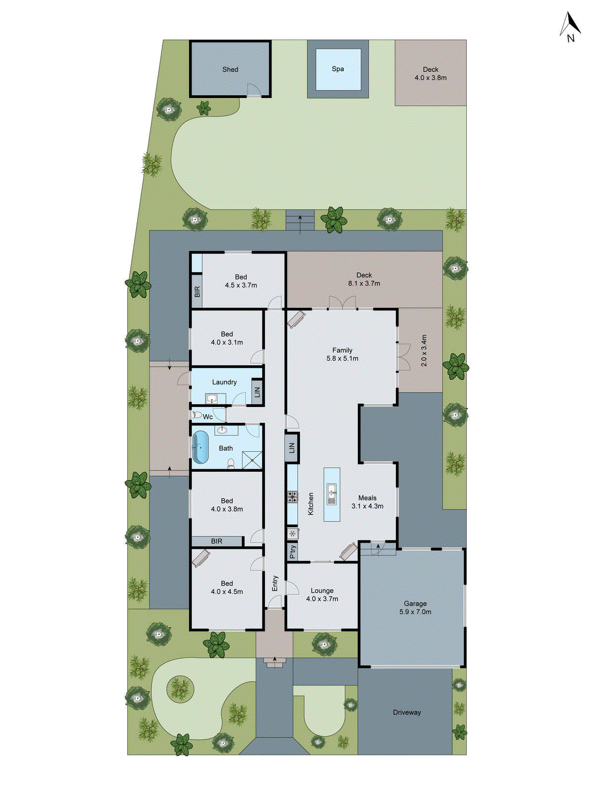 7 Prospect Avenue, Belmont VIC 3216 - Floorplan