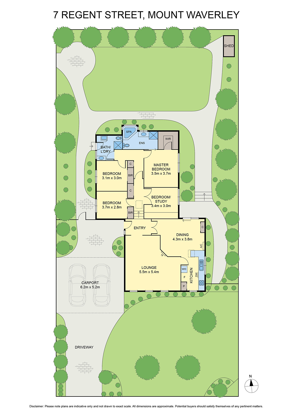 7 Regent Street, Mount Waverley VIC 3149 - Floorplan
