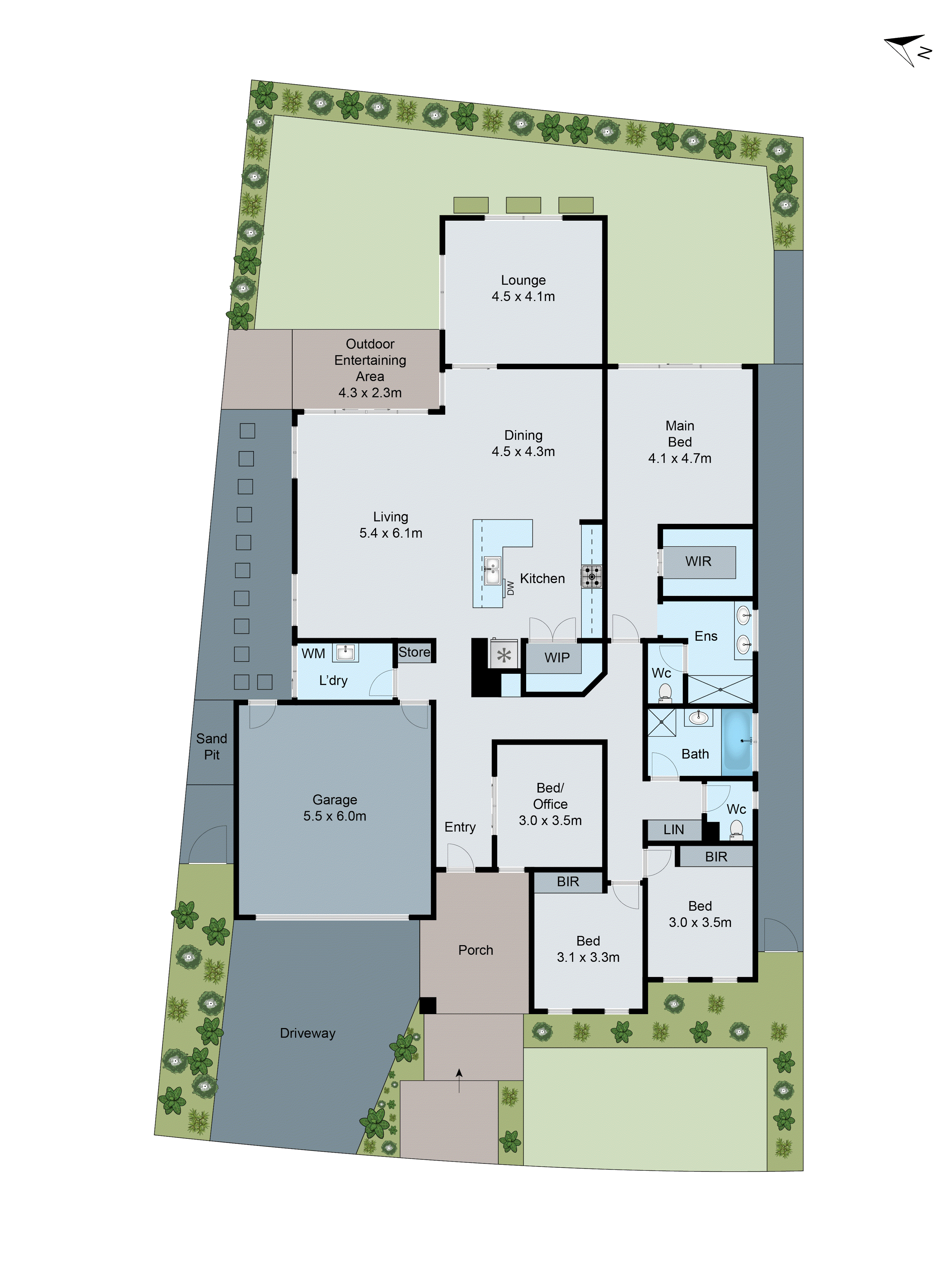 7 Rene Street, Waurn Ponds VIC 3216 - Floorplan