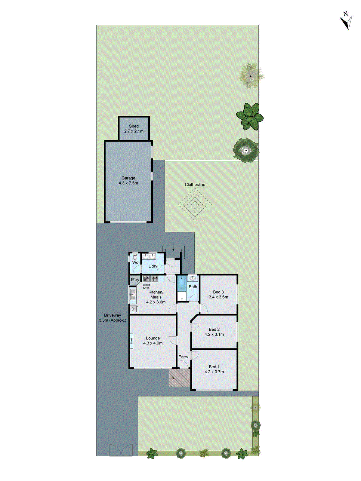 7 Robb Avenue, Hamlyn Heights VIC 3215 - Floorplan