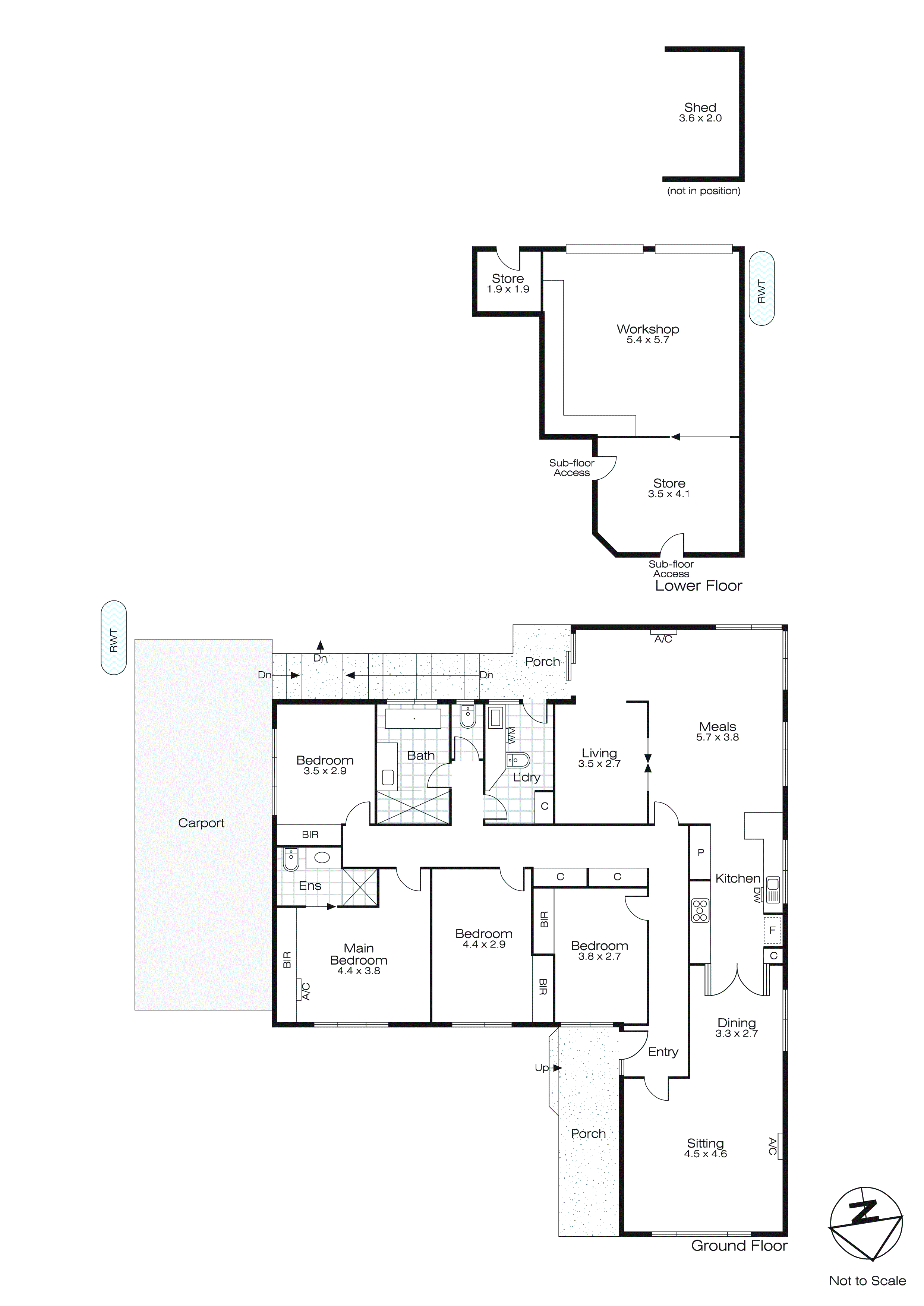 7 Robert Drive, Ballarat North VIC 3350 - Floorplan