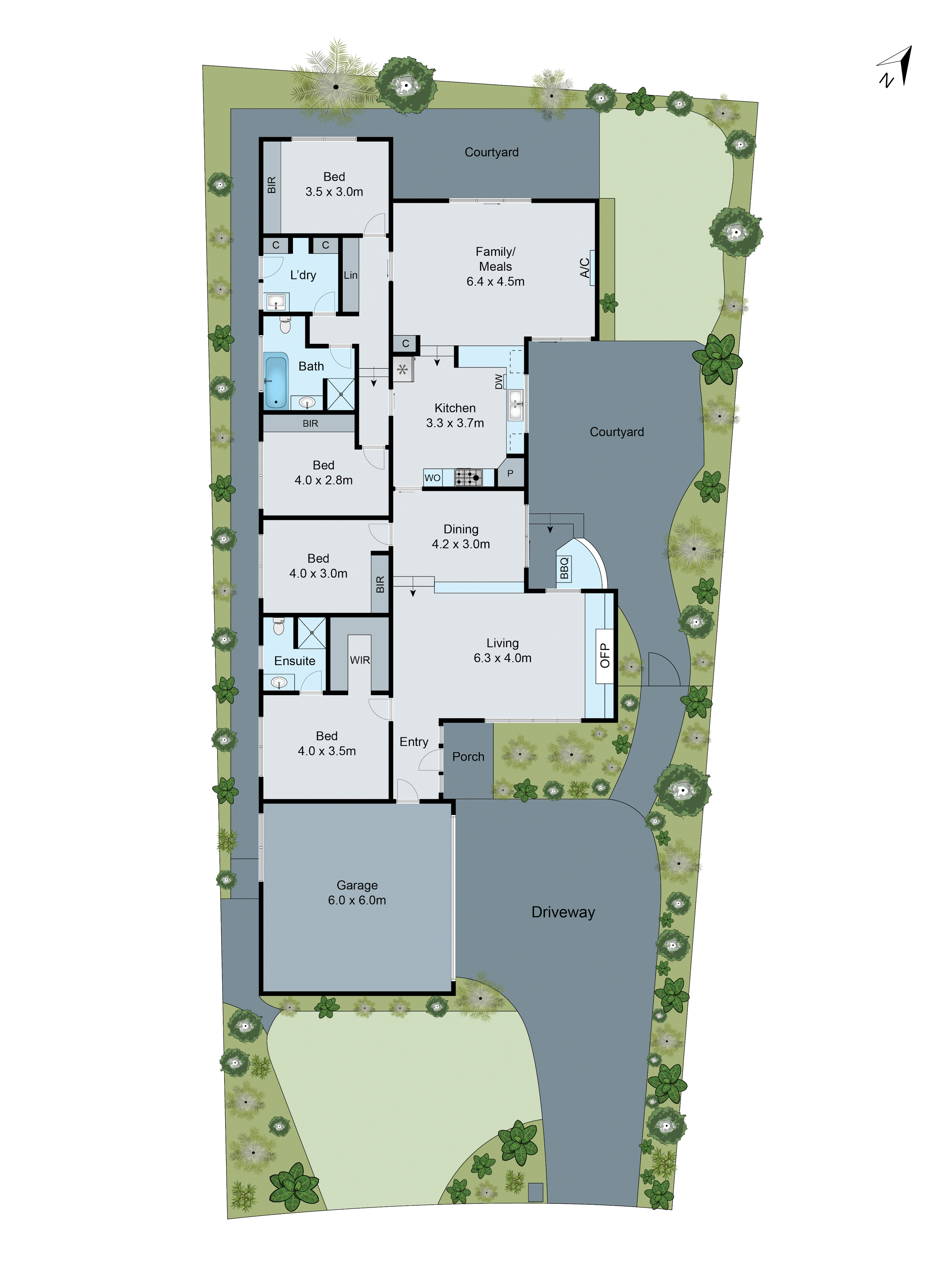 7 Ronston Court, Wheelers Hill VIC 3150 - Floorplan