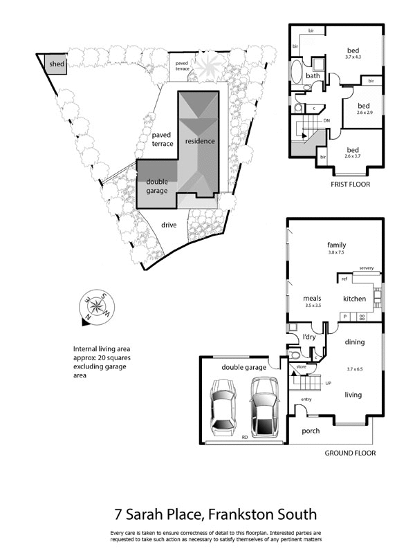 7 Sarah Place, FRANKSTON SOUTH VIC 3199 - Floorplan