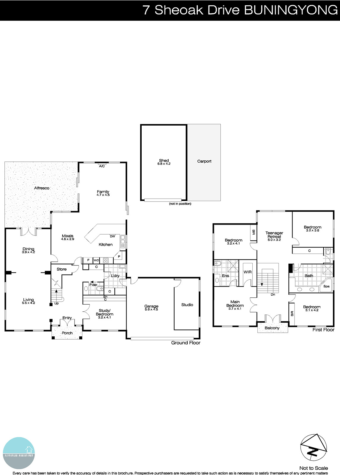 7 Sheoak Drive, Buninyong VIC 3357 - Floorplan
