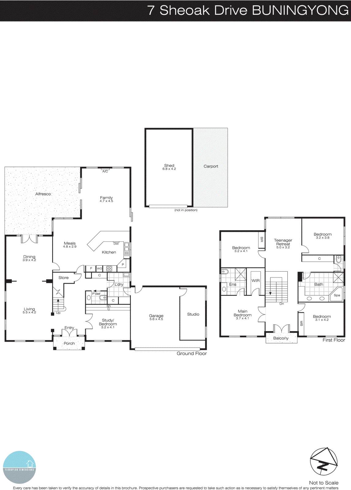 7 Sheoak Drive, Buninyong VIC 3357 - Floorplan