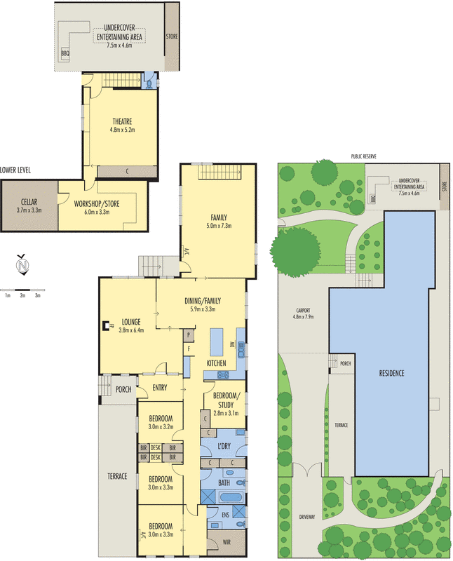 7 Shoubra Court, Highton VIC 3216 - Floorplan