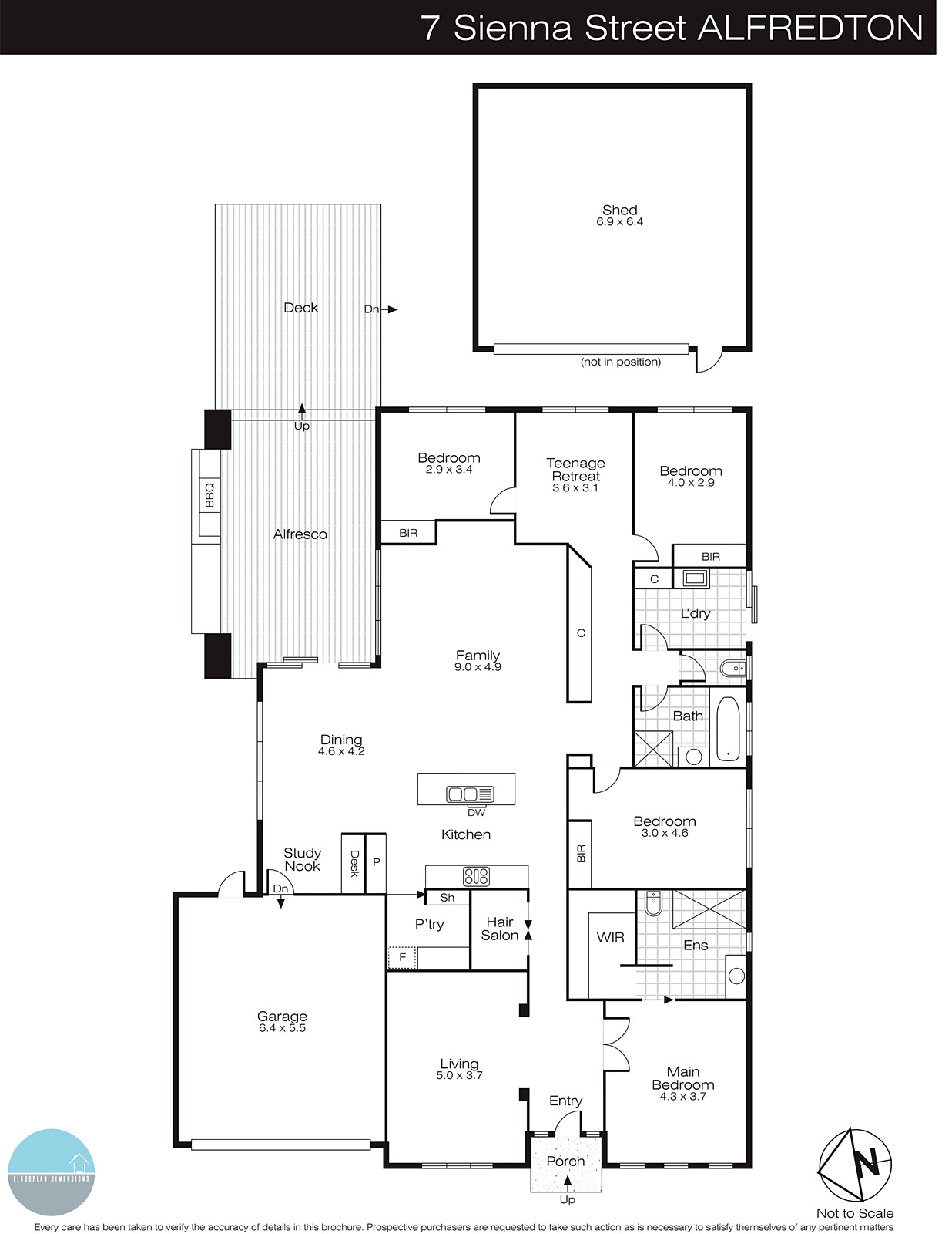 7 Sienna Street, Alfredton VIC 3350 - Floorplan
