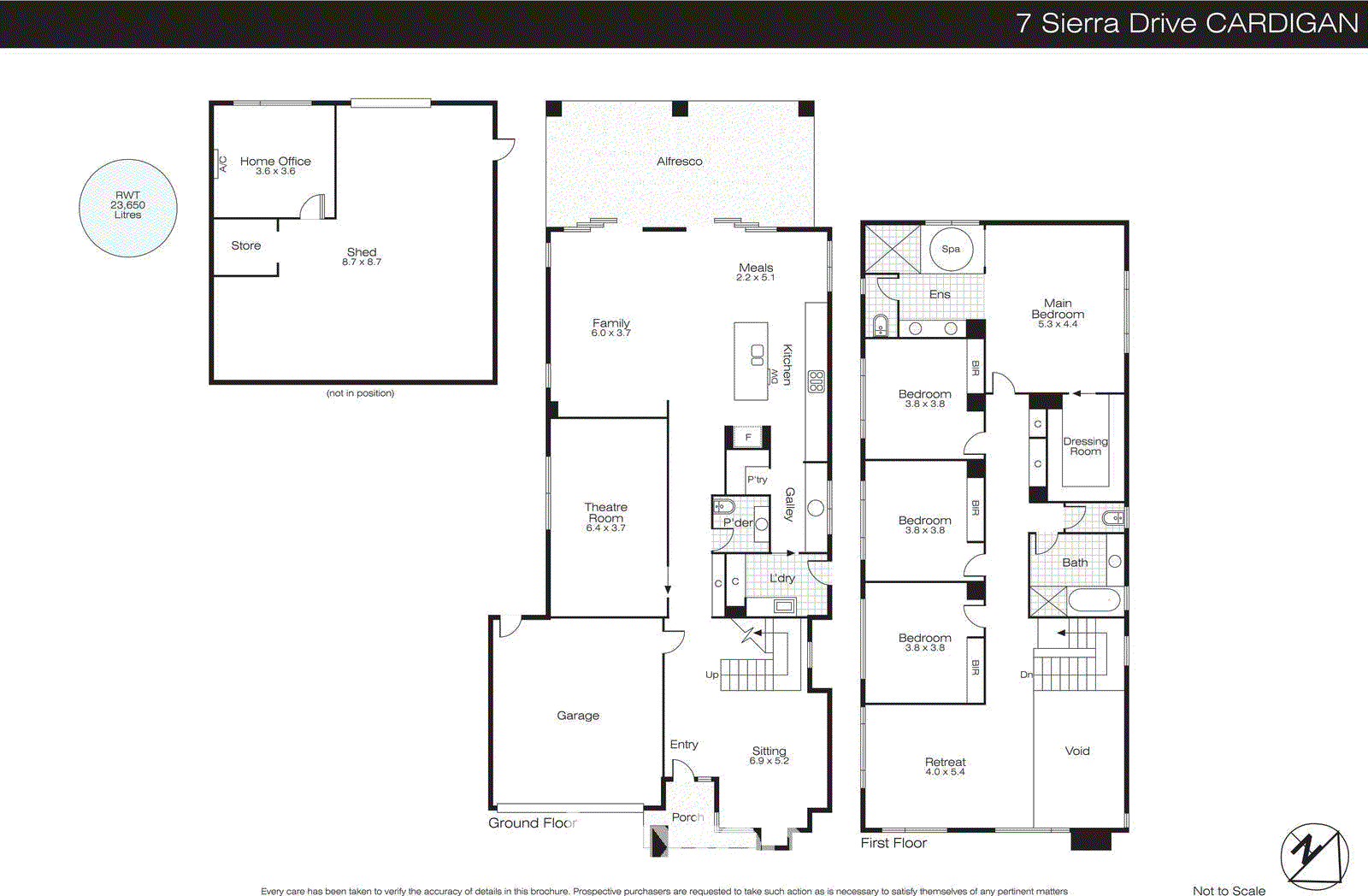 7 Sierra Drive, Cardigan VIC 3352 - Floorplan