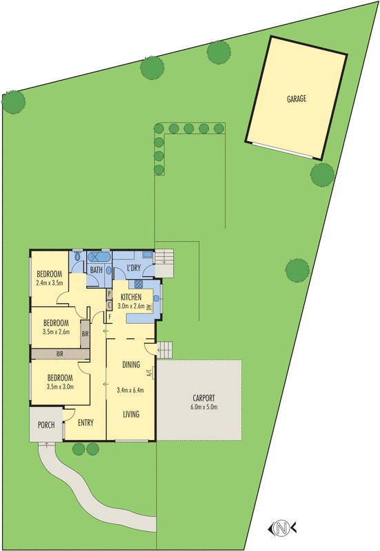 7 Springhurst Crescent, Grovedale VIC 3216 - Floorplan