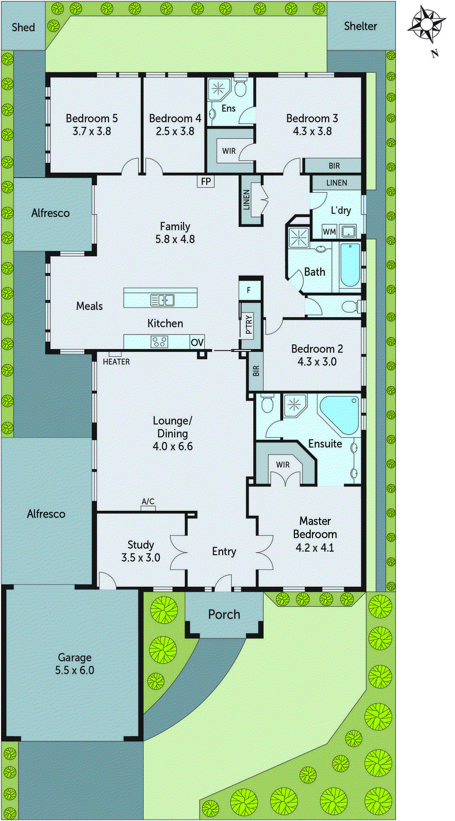 7 Stringers Lane, Leopold VIC 3224 - Floorplan