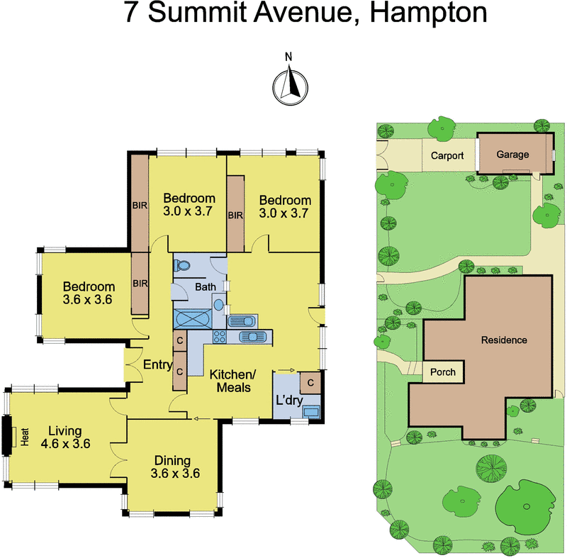 7 Summit Avenue, Hampton East VIC 3188 - Floorplan