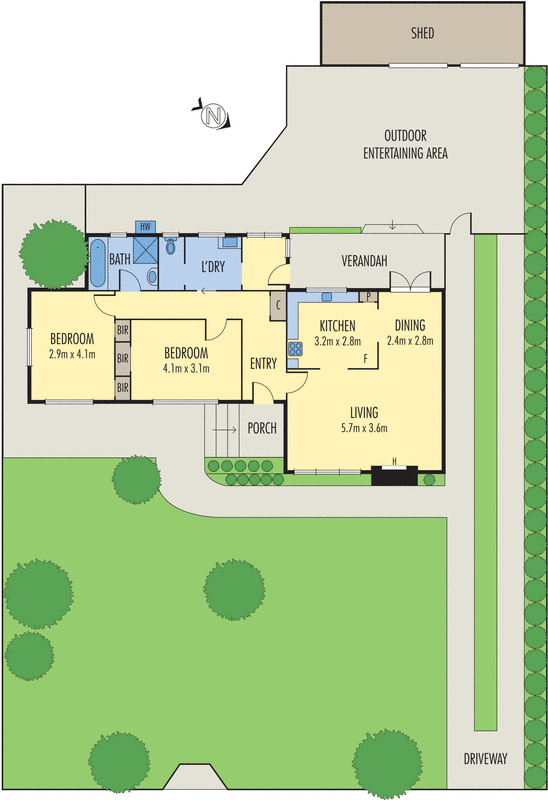 7 The Avenue, Belmont VIC 3216 - Floorplan