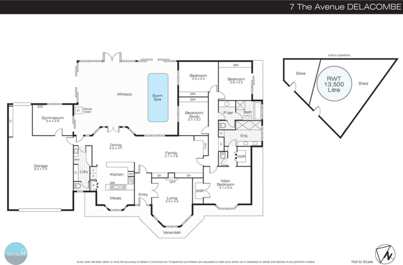 7 The Avenue, Delacombe VIC 3356 - Floorplan