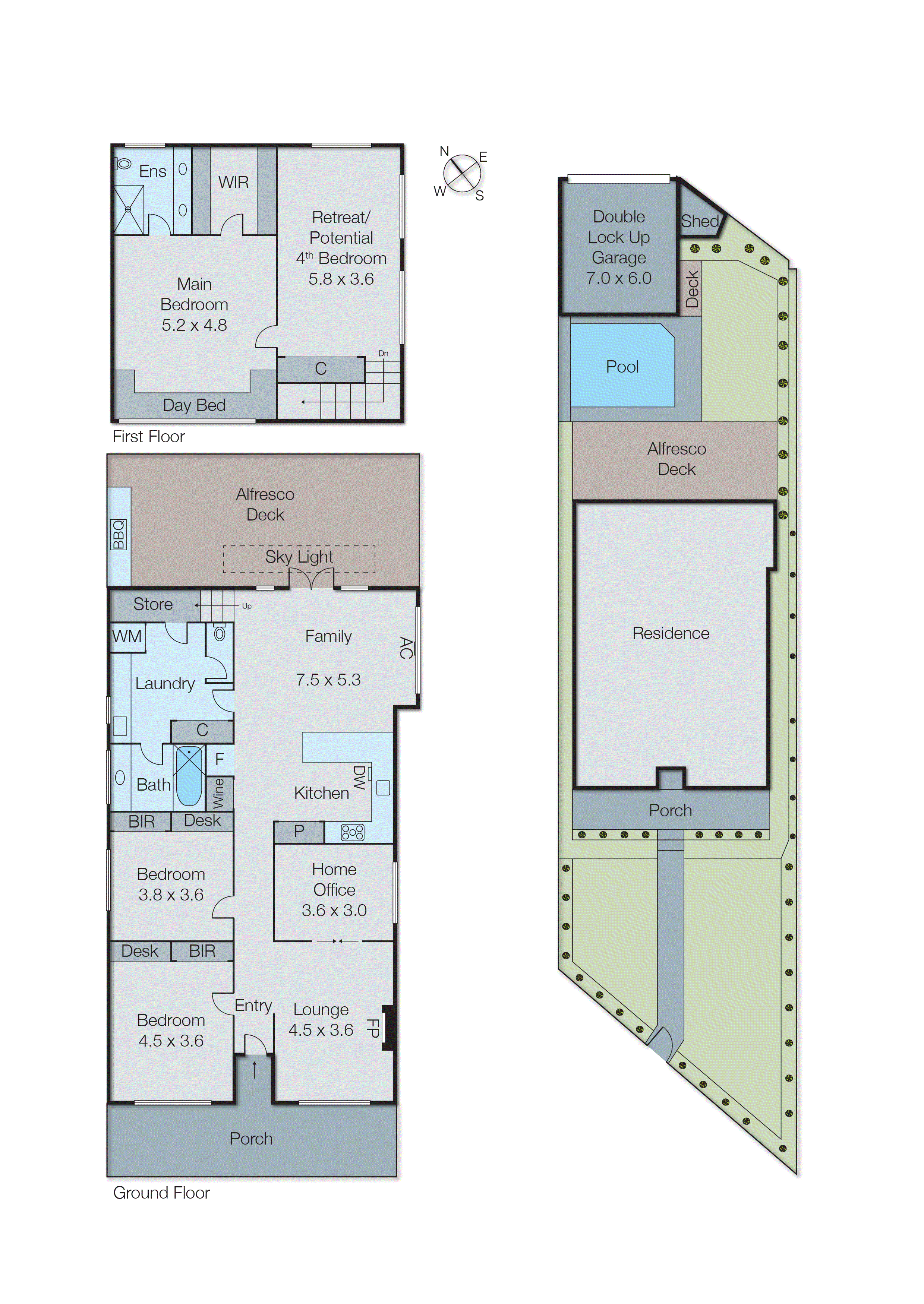 7 Ti-Tree Grove, Parkdale VIC 3195 - Floorplan