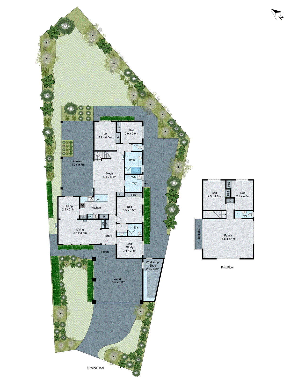 7 Traphina Court, Oakleigh South VIC 3167 - Floorplan