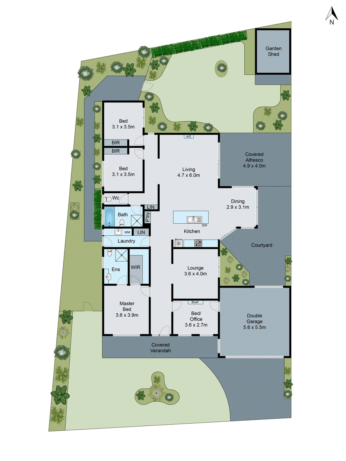 7 Tresco Court, St Albans Park VIC 3219 - Floorplan