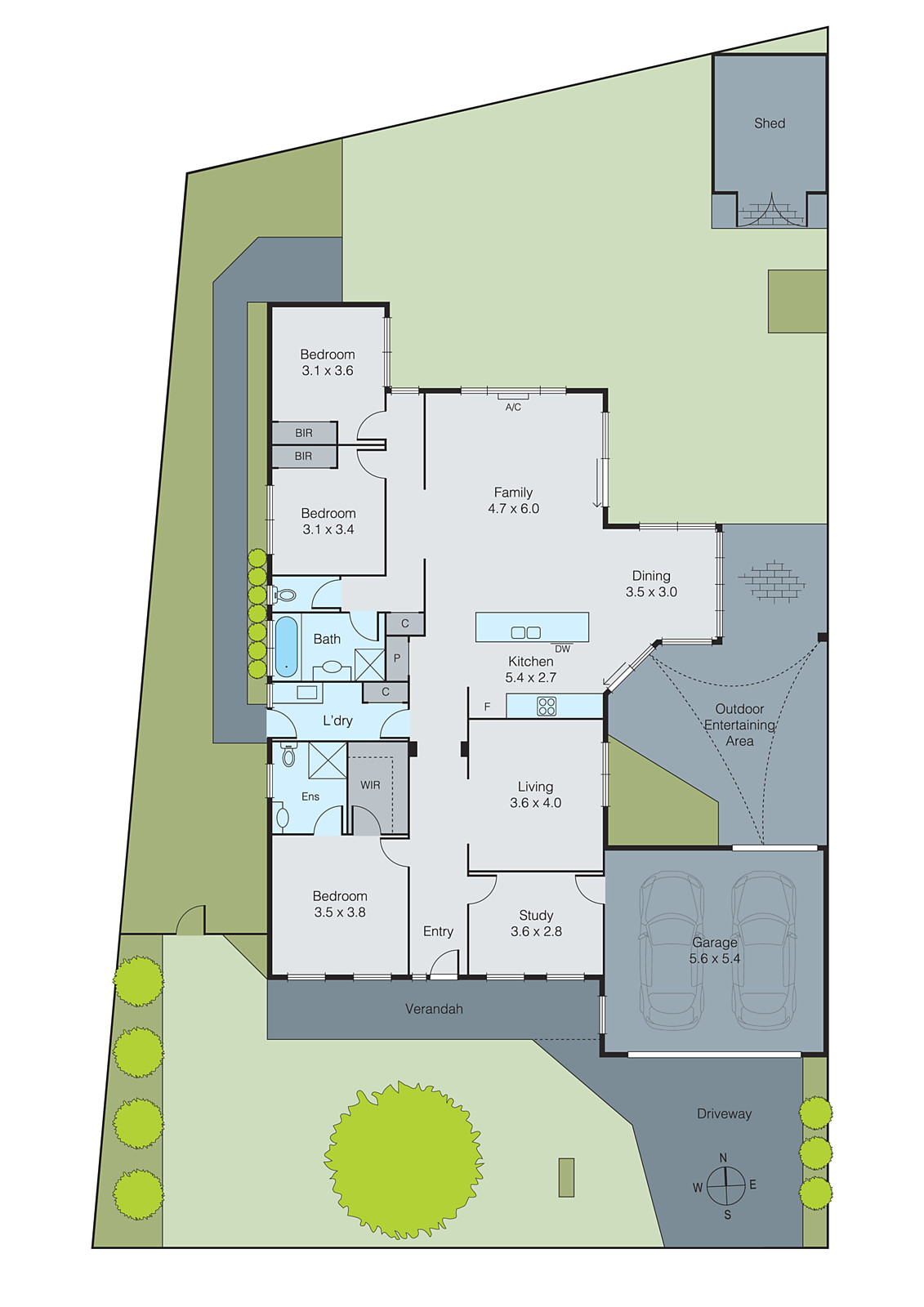 7 Tresco Court, St Albans Park VIC 3219 - Floorplan