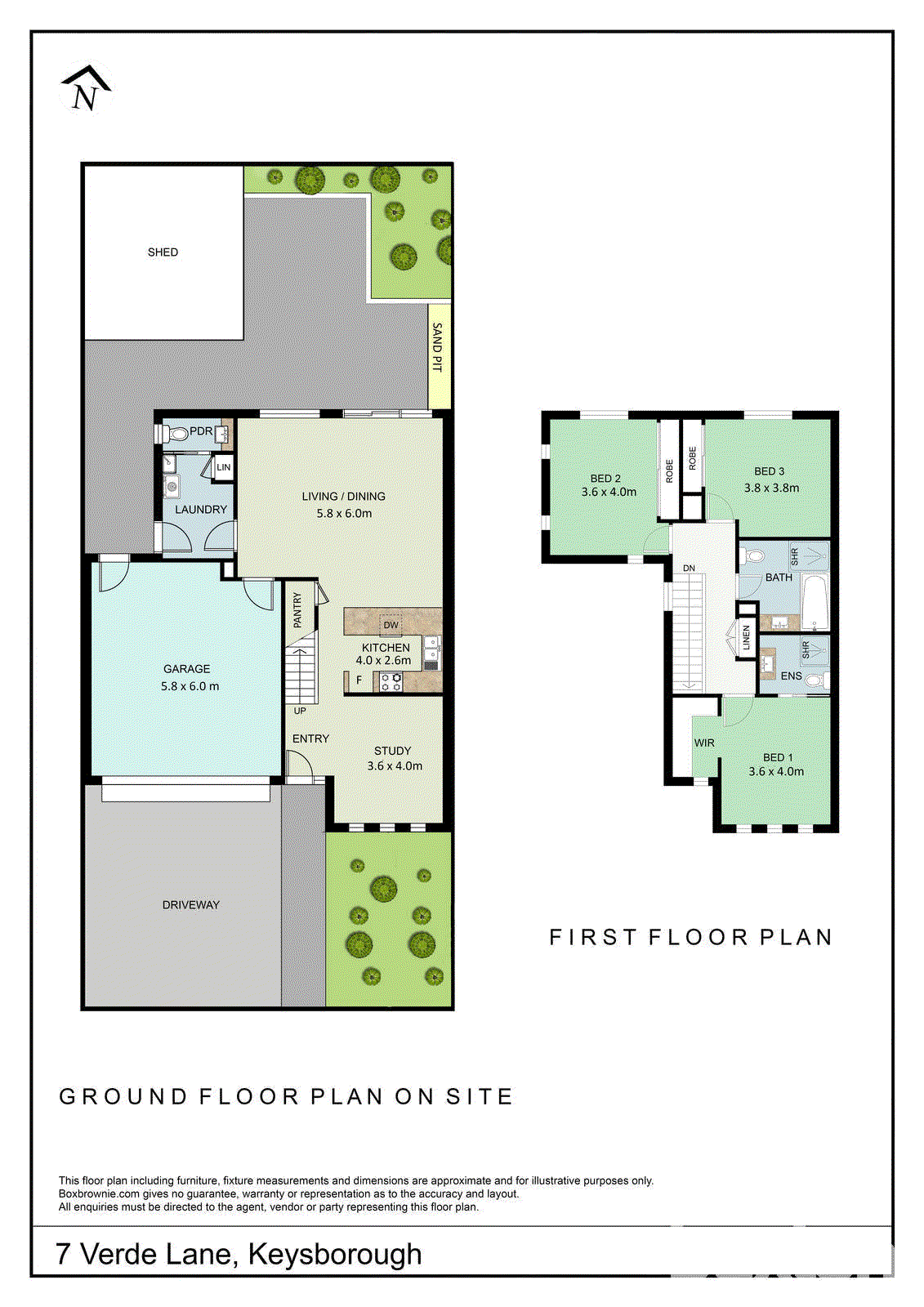 7 Verde Lane, Keysborough VIC 3173 - Floorplan