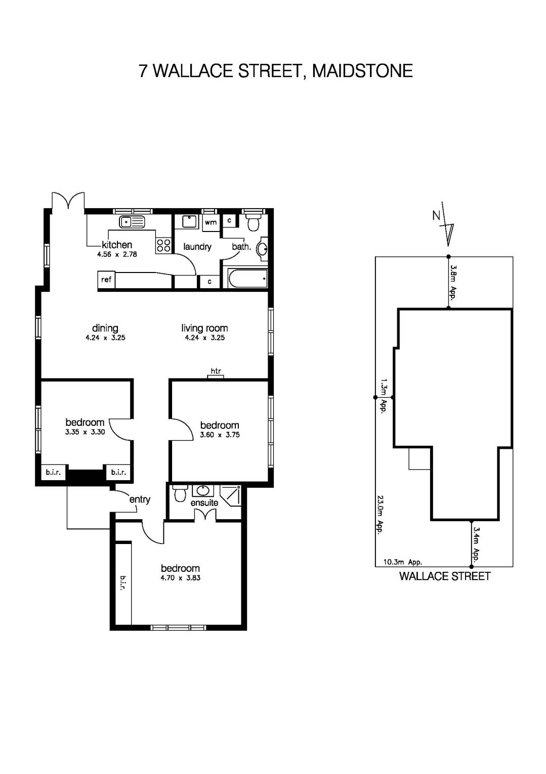 7 Wallace Street, MAIDSTONE VIC 3012 - Floorplan