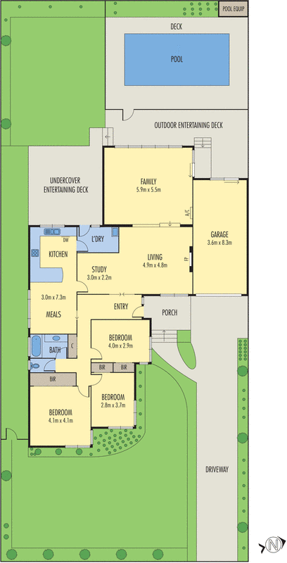 7 Walton Heath Crescent, Mount Waverley VIC 3149 - Floorplan