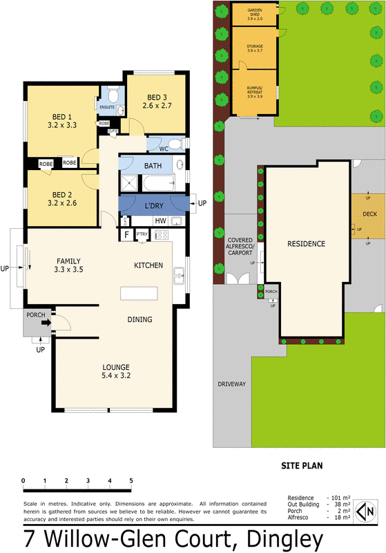 7 Willow-Glen Court, Dingley Village VIC 3172 - Floorplan
