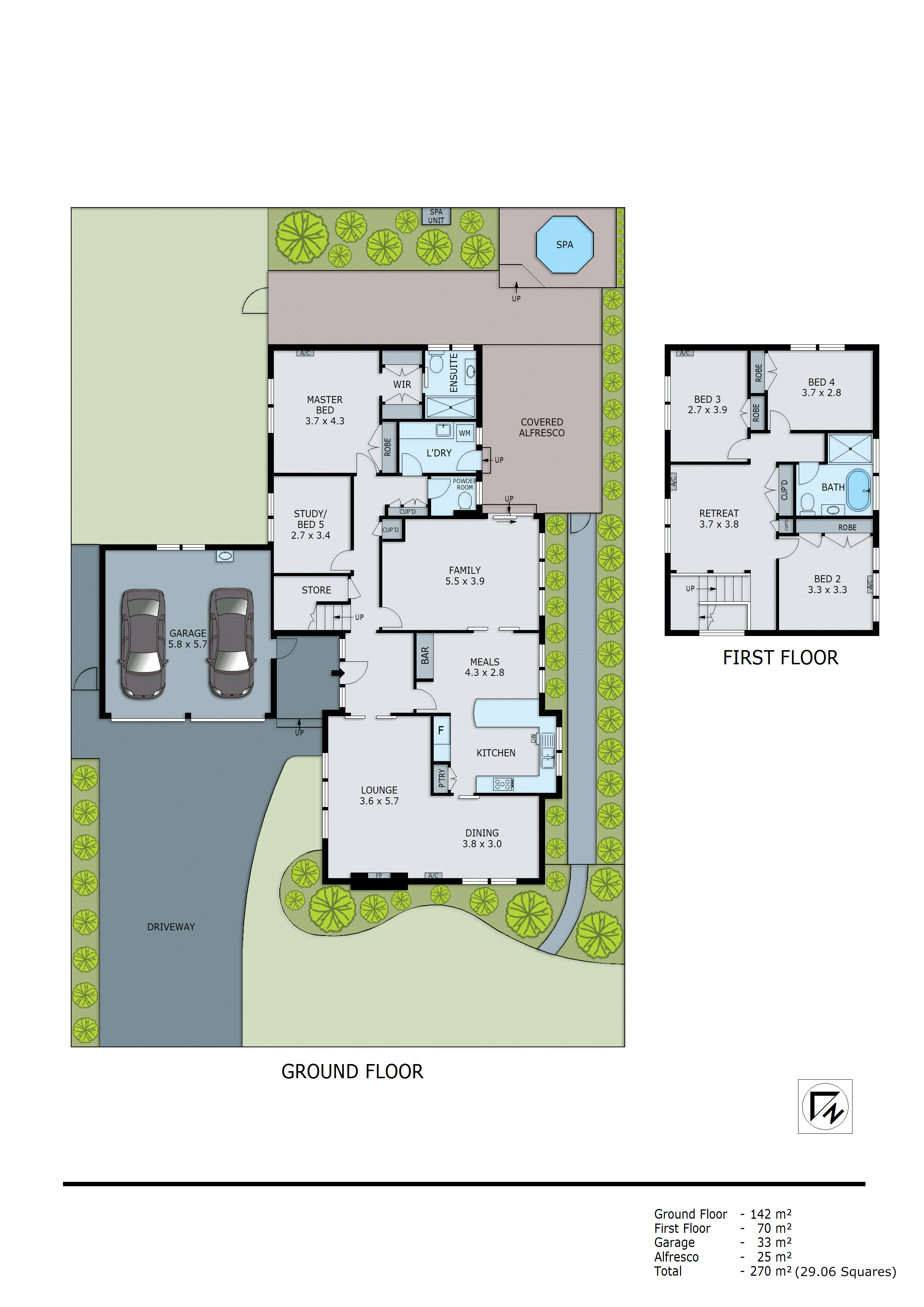 7 Willy Court, Dingley Village VIC 3172 - Floorplan