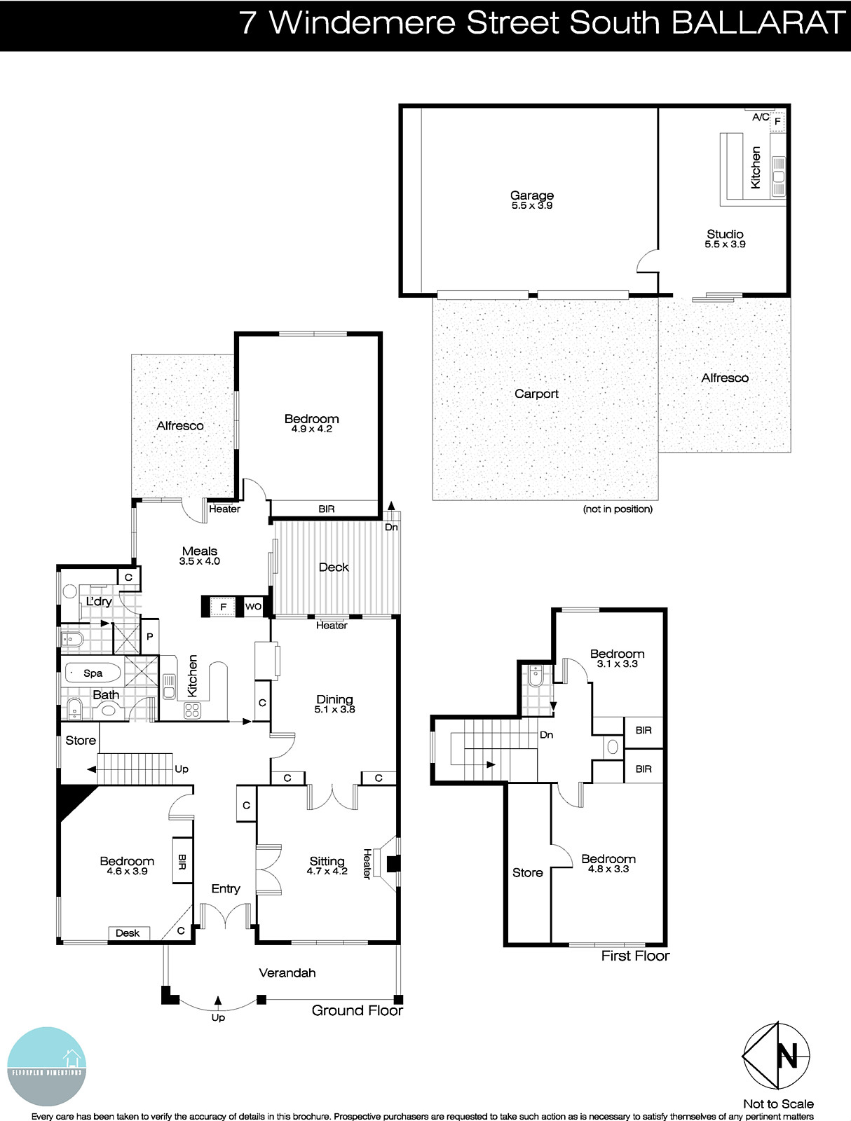 7 Windermere Street, Ballarat Central VIC 3350 - Floorplan