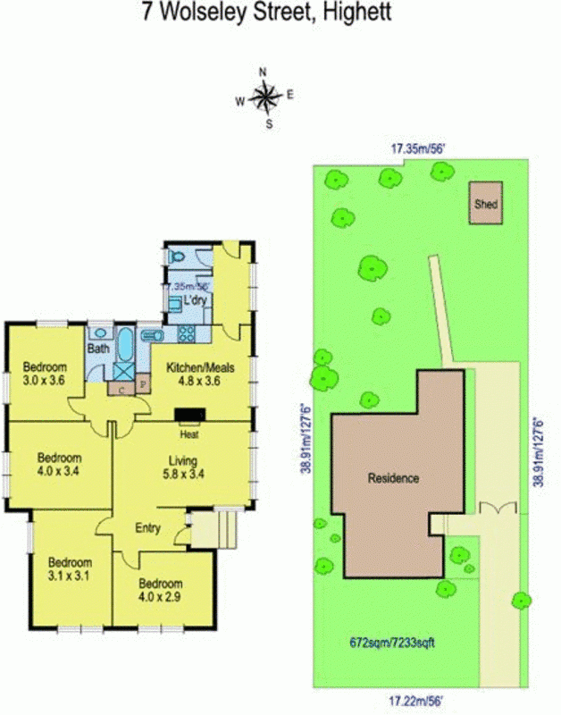 7 Wolseley Street, HIGHETT VIC 3190 - Floorplan