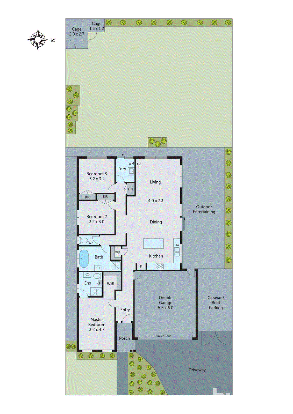 7 Yeoman Crescent, Leopold VIC 3224 - Floorplan