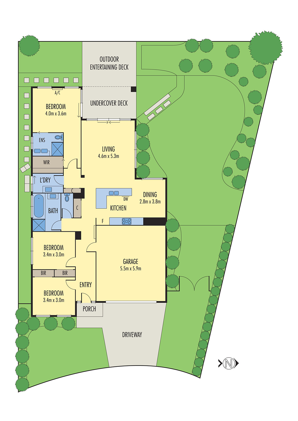 7 Zazzman Court, St Albans Park VIC 3219 - Floorplan