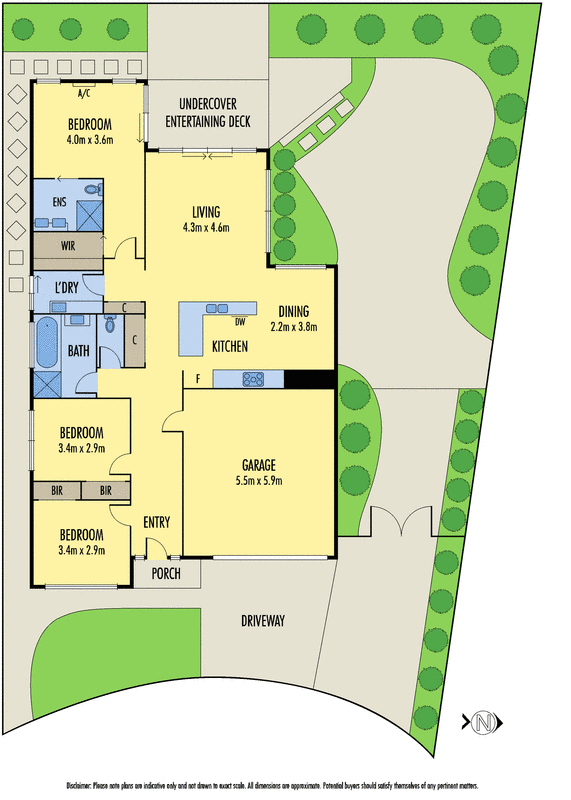 7 Zazzman Court, St Albans Park VIC 3219 - Floorplan