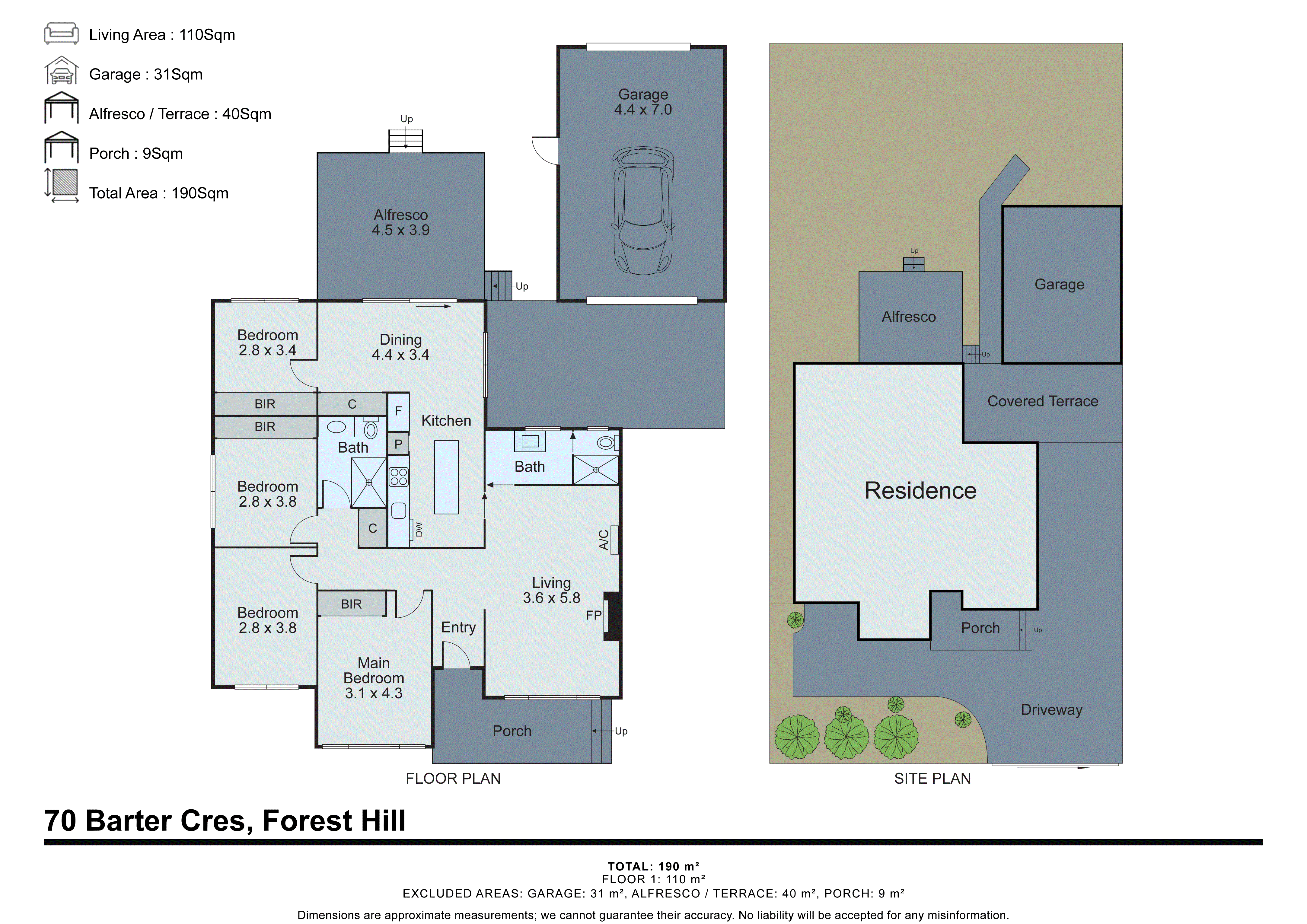 70 Barter Crescent, Forest Hill VIC 3131 - Floorplan