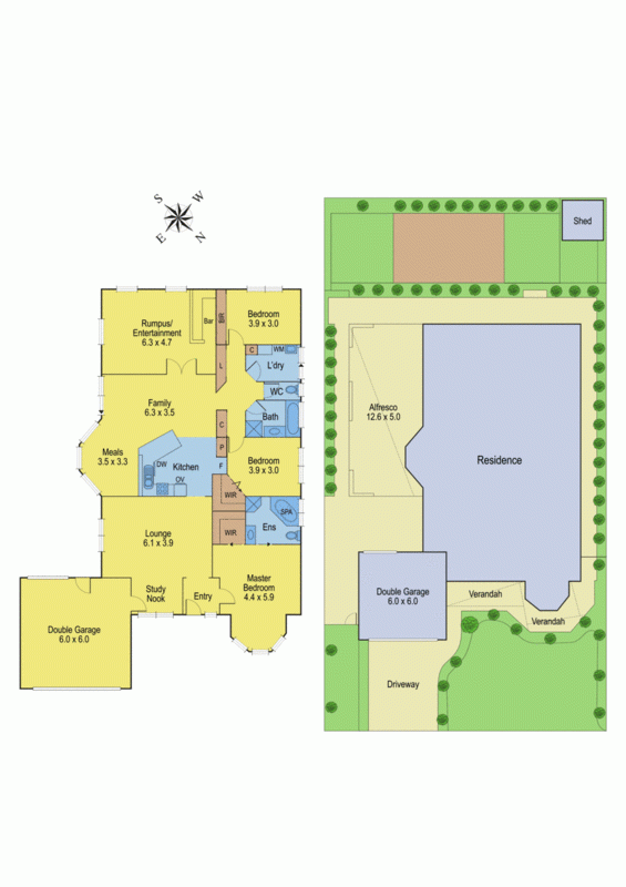 70 Coakley Crescent, LOVELY BANKS VIC 3221 - Floorplan