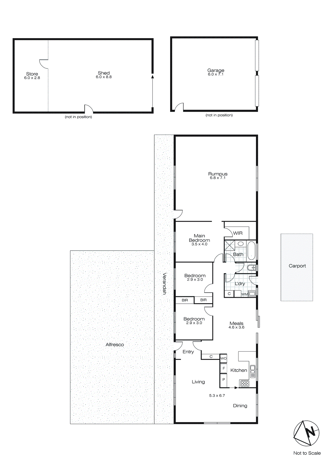 70 Nintingbool Road, Nintingbool VIC 3351 - Floorplan