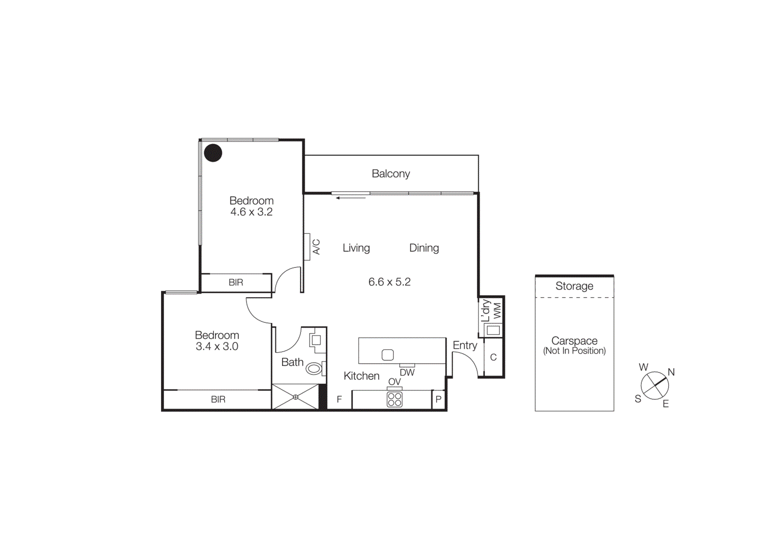 701/101 Bay Street, Port Melbourne VIC 3207 - Floorplan