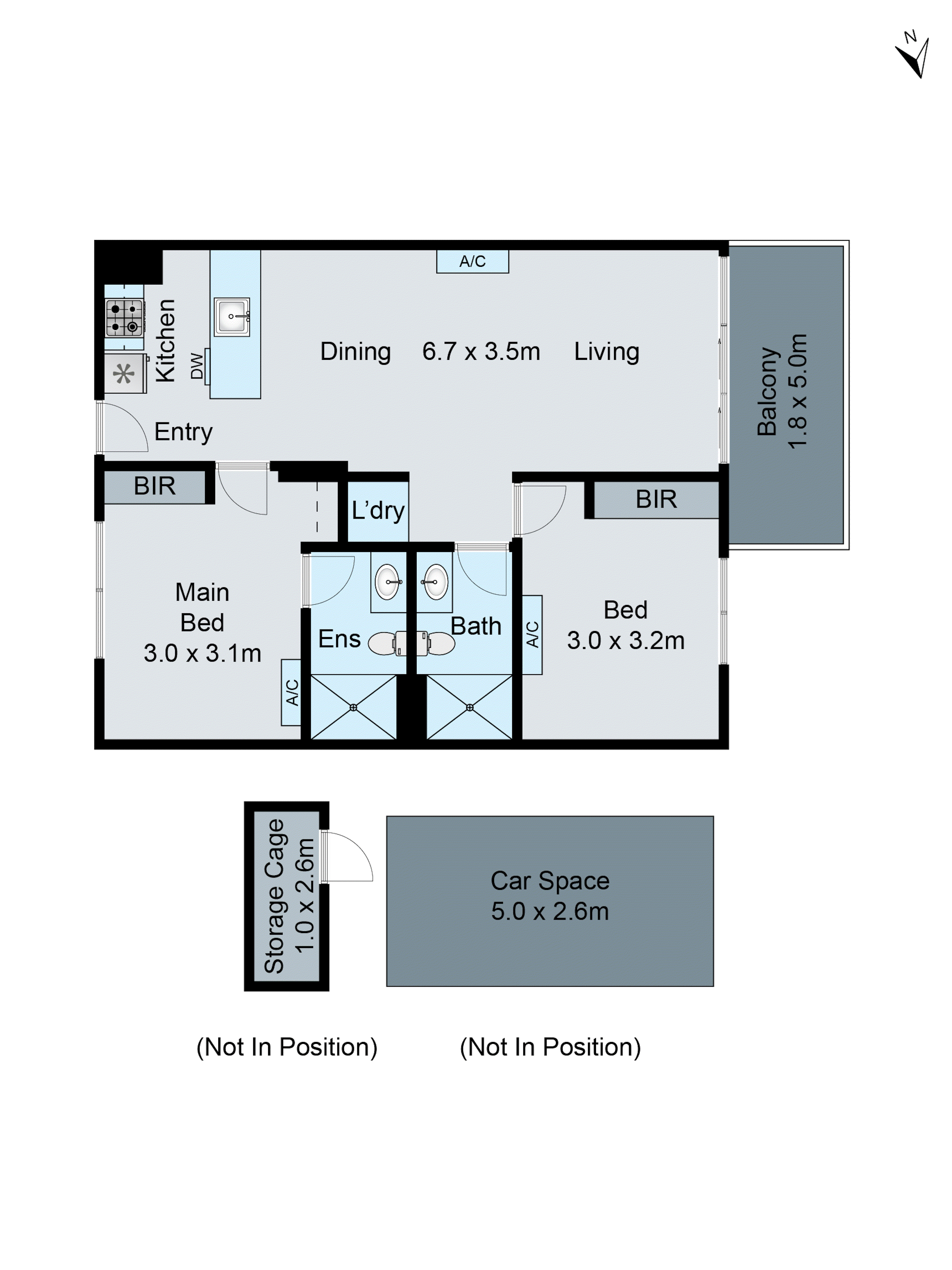 701/18 Malone Street, Geelong VIC 3220 - Floorplan