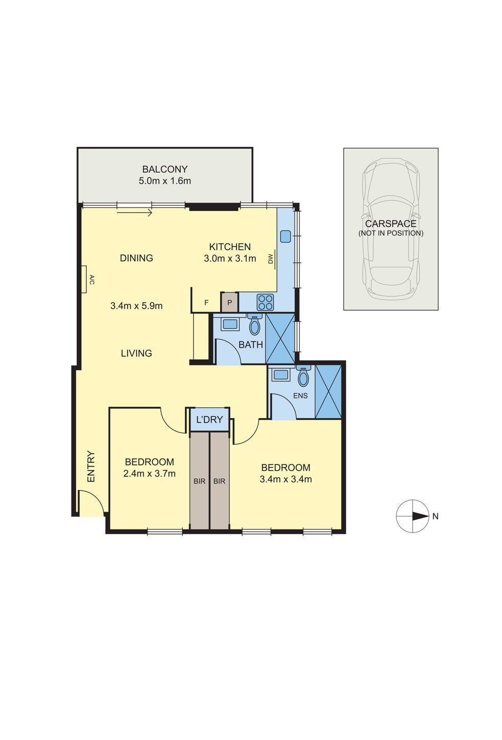 701/330 Lygon Street, Brunswick East VIC 3057 - Floorplan
