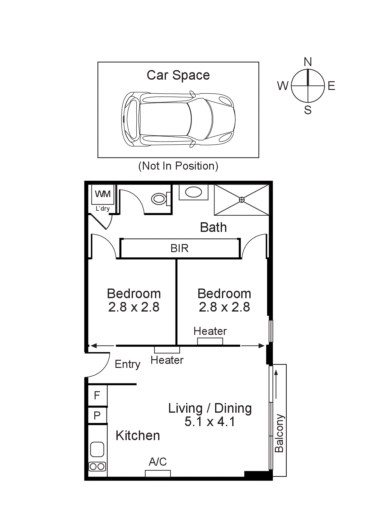701V/162 Albert Street, East Melbourne VIC 3002 - Floorplan