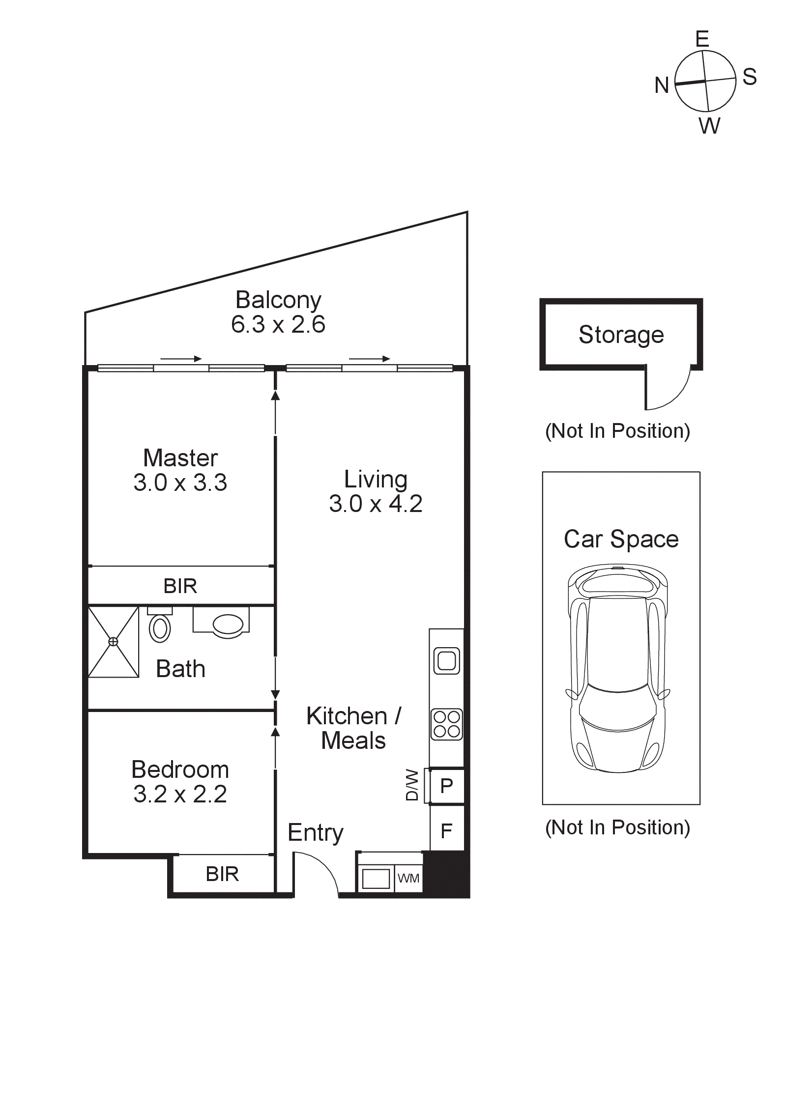 702/222 Bay Road, Sandringham VIC 3191 - Floorplan