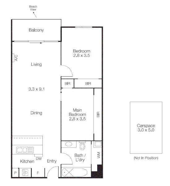 704/57 Bay Street, Port Melbourne VIC 3207 - Floorplan