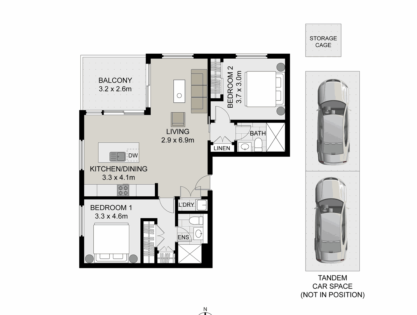 704/8C Evergreen Mews, Armadale VIC 3143 - Floorplan