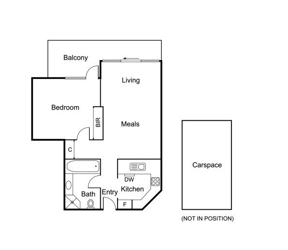 705/26 Southgate Avenue, SOUTHBANK VIC 3006 - Floorplan